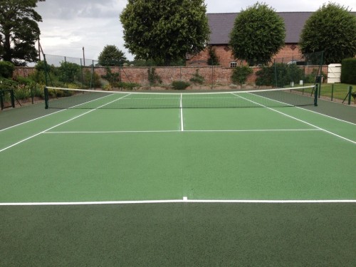 tennis court restoration